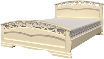 Спальная кровать Грация-1 (слоновая кость) 120х200 в Курске