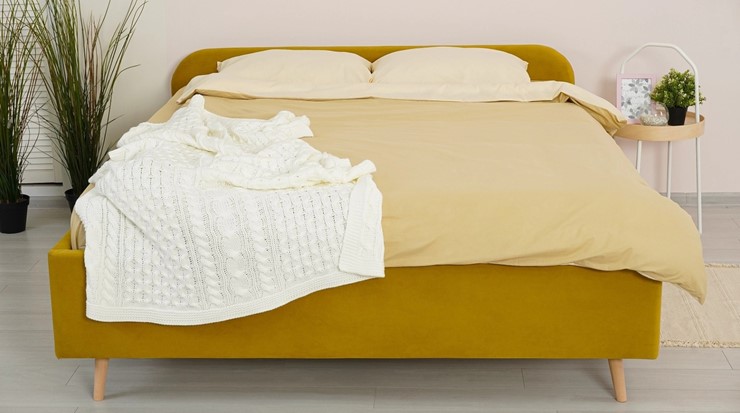 Полутороспальная кровать Jazz-L 1400х1900 без подъёмного механизма в Курске - изображение 4