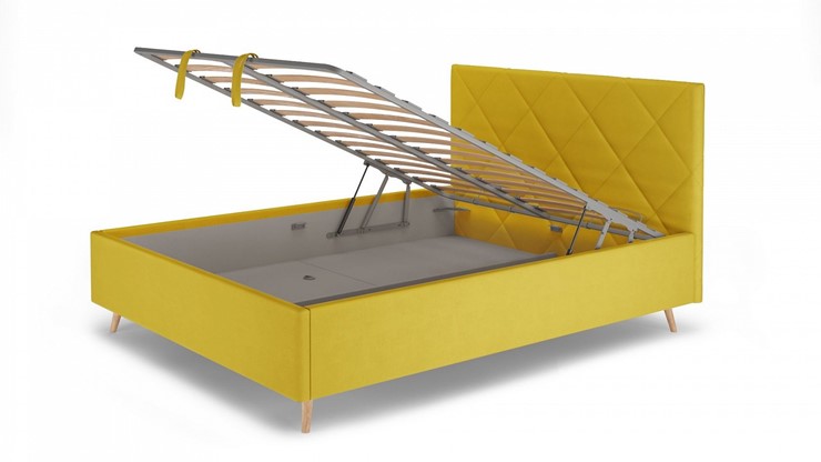 Спальная кровать Kim 1400х1900 с подъёмным механизмом в Курске - изображение 4