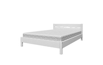 Односпальная кровать Вероника-5 (Белый Античный) 90х200 в Курске