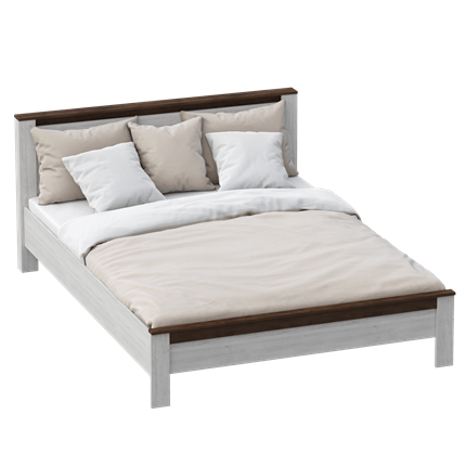 Кровать в спальню Даллас 160х200  Дуб Винтерберг / Таксония в Курске - изображение