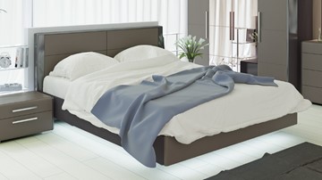 Кровать Наоми 1600, цвет Фон серый, Джут СМ-208.01.01 в Курске