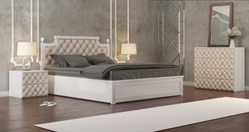 Двуспальная кровать Сфера 160*190 с основанием в Курске