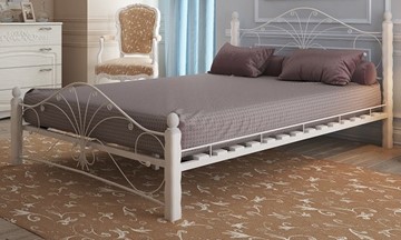 Кровать в спальню Фортуна 1, 1600, белый/белый в Курске