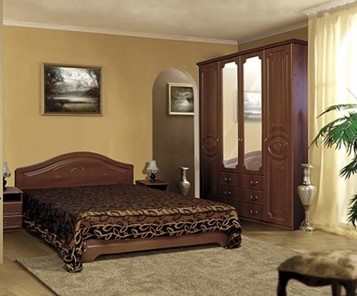 Спальня Ивушка-5, цвет Итальянский орех в Курске