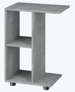 Столик для кровати Ник цвет бетон в Курске