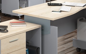 Мебель для персонала OFFIX-NEW для 4 сотрудников с двумя шкафами в Курске - предосмотр 2
