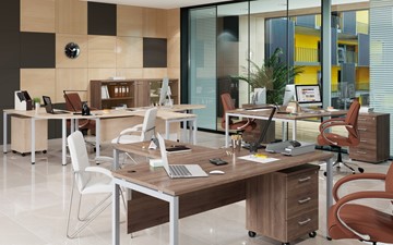 Набор мебели в офис Xten S 1 - один стол с приставным брифингом в Курске