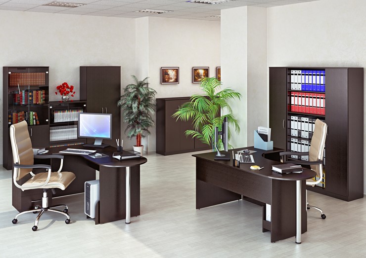 Комплект офисной мебели Nova S, Венге Цаво в Курске - изображение