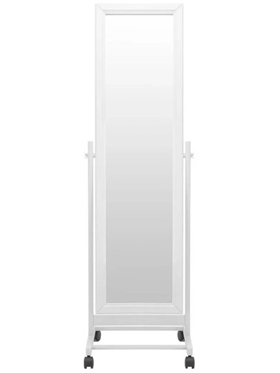 Напольное зеркало в спальню BeautyStyle 27 (135х42,5см) Белое в Курске - изображение 1