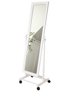 Напольное зеркало в спальню BeautyStyle 27 (135х42,5см) Белое в Курске - предосмотр 6