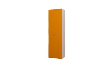 Детский шкаф 600 ДО Млечный дуб, Оранжевый в Курске
