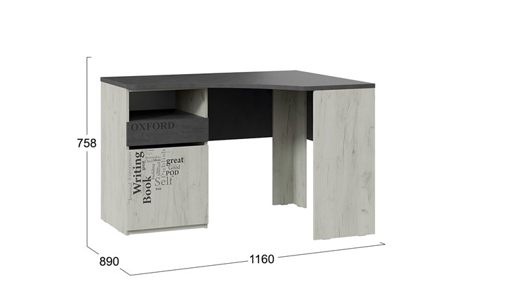 Детский угловой стол Оксфорд-2 ТД-399.15.03 в Курске - изображение 5