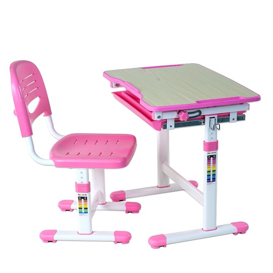 Растущая парта + стул Piccolino Pink в Курске - изображение 1