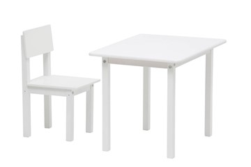 Детский стол и стул POLINI Kids Simple 105 S Белый в Курске