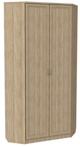 Шкаф 401 угловой со штангой, цвет Дуб Сонома в Курске