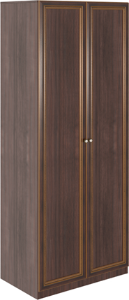 Шкаф распашной Беатрис М02 (Орех Гепланкт) в Курске - изображение
