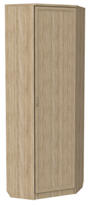 Шкаф 402 угловой со штангой, цвет Дуб Сонома в Курске