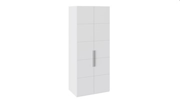 Шкаф распашной Наоми с 2-мя дверями, цвет Белый глянец СМ-208.07.03 в Курске