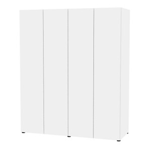 Шкаф 4-х дверный Erik H313 (Белый) в Курске