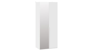 Шкаф двустворчатый Порто (580) СМ-393.07.005 (Белый жемчуг/Белый софт) в Курске