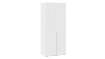 Шкаф двустворчатый Порто (580) СМ-393.07.003 (Белый жемчуг/Белый софт) в Курске