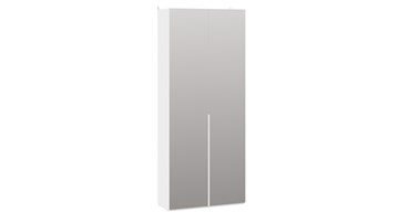 Шкаф с 2 зеркальными дверями Порто (366) СМ-393.07.224 (Белый жемчуг/Белый жемчуг) в Курске