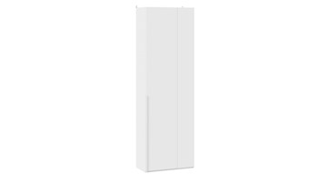 Шкаф угловой с 1 глухой дверью Порто (366) СМ-393.07.231 (Белый жемчуг/Белый софт) в Курске