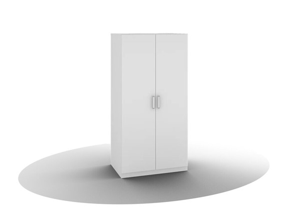 Шкаф для одежды Вега ШО-02 (Белый древесный) в Курске - изображение