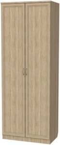 Шкаф распашной 101 со штангой,цвет Дуб Сонома в Курске - изображение
