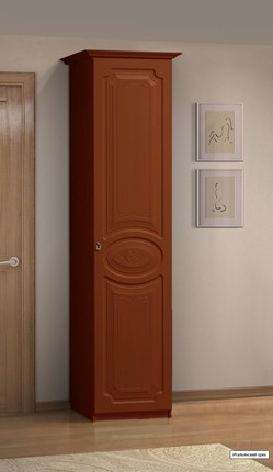Шкаф-пенал Ивушка-5, цвет Итальянский орех в Курске - изображение