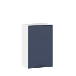 Кухонный навесной шкаф 450 Индиго ЛД 298.330.000.103, Белый/Тёмно-синий в Курске - предосмотр