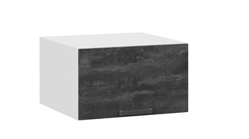Шкаф настенный Детройт 1В6ГП (Белый/Угольный Камень) в Курске