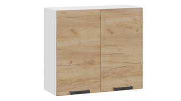 Навесной кухонный шкаф Детройт 1В8 (Белый/Дуб Крафт золотой) в Курске - предосмотр