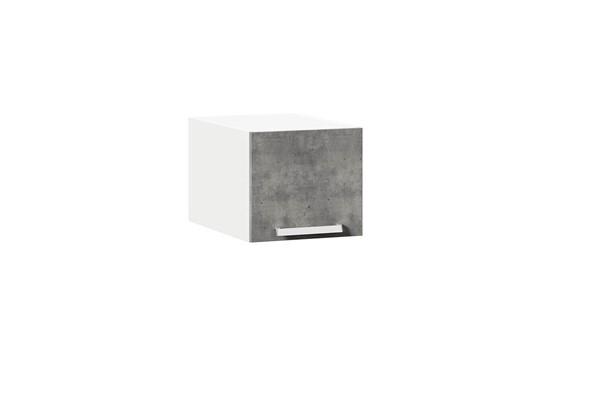 Шкаф на кухню Герда 400 горизонтальный глубокий 272.376.000 (Метрополитан Грей) в Курске - изображение