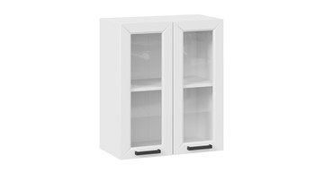 Кухонный шкаф Лорас 1В6С (Белый/Холст белый) в Курске