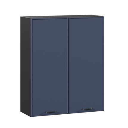 Кухонный шкаф высокий 800 Индиго 298.460.000.155, Чёрный/Тёмно-синий в Курске - изображение