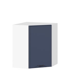 Угловой кухонный шкаф Индиго ЛД 298.610.000.116, Белый/Тёмно-синий в Курске