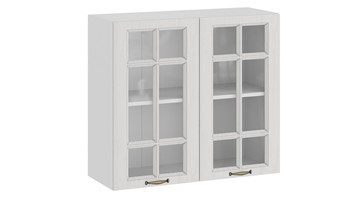 Кухонный шкаф Лина 1В8С (Белый/Белый) в Курске