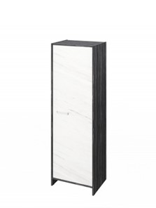 Распашной шкаф-гардероб Festus FI-621.G, Древесина Графит/Мрамор Леванто белый в Курске