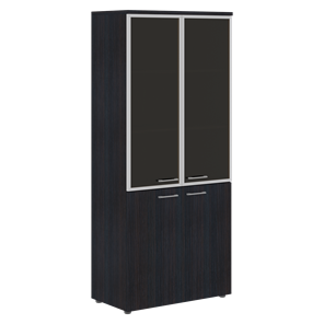 Шкаф с глухими низкими дверьми и топом XTEN Дуб Юкон XHC 85.7  (850х410х1930) в Курске
