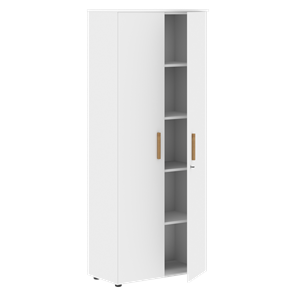 Широкий шкаф высокий FORTA Белый FHC 80.1(Z) (798х404х1965) в Курске