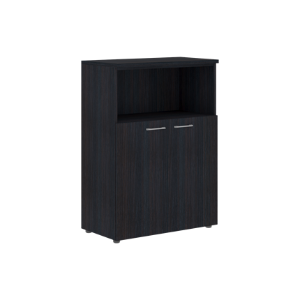 Шкаф средний с низкими дверьми XTEN Дуб Юкон XMC 85.3 (850х410х1165) в Курске - изображение