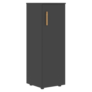 Средний шкаф колонна с правой дверью FORTA Черный Графит  FMC 40.1 (R) (399х404х801) в Курске