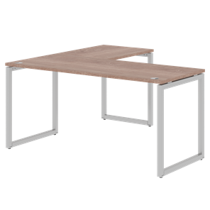 Стол письменный угловой правый XTEN-Q Дуб-сонома- серебро XQCT 1615 (R) (1600х1500х750) в Курске