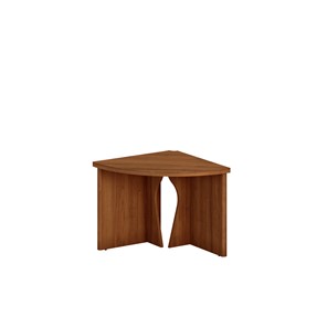 Секция угловая стола для переговоров Престиж, темный орех, 83x83x75, ТЖ 476 ТО в Курске