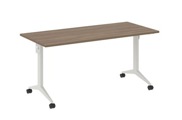 Складной мобильный стол X.M-4.7, Металл белый/Дуб Аризона в Курске
