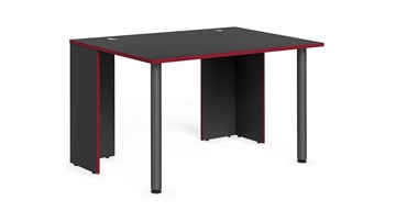 Стол для компьютера SKILLL SSTG 1385.1 , (1360x850x750), Антрацит/ Красный в Курске - предосмотр 1
