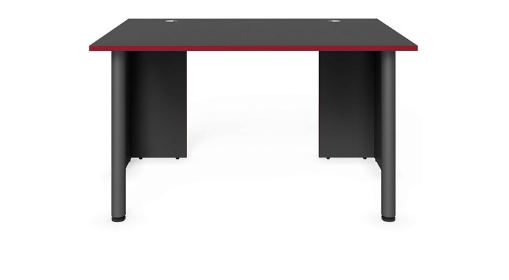 Стол для компьютера SKILLL SSTG 1385.1 , (1360x850x750), Антрацит/ Красный в Курске - изображение 2