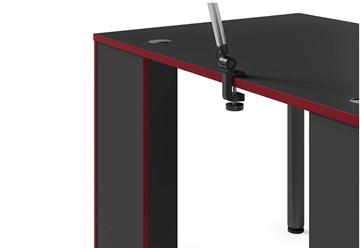 Стол для компьютера SKILLL SSTG 1385.1 , (1360x850x750), Антрацит/ Красный в Курске - предосмотр 6